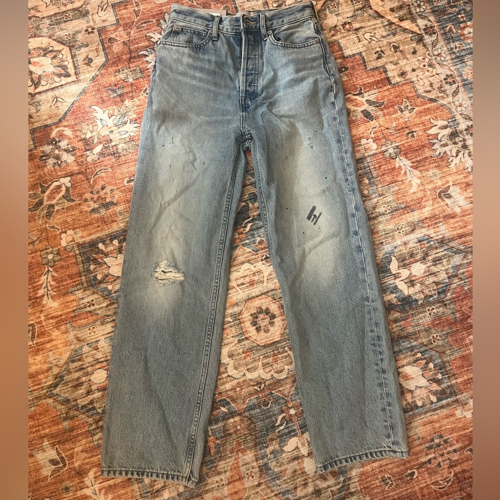 NWT Everlane the 90’s Way-High Jean 24 Regular